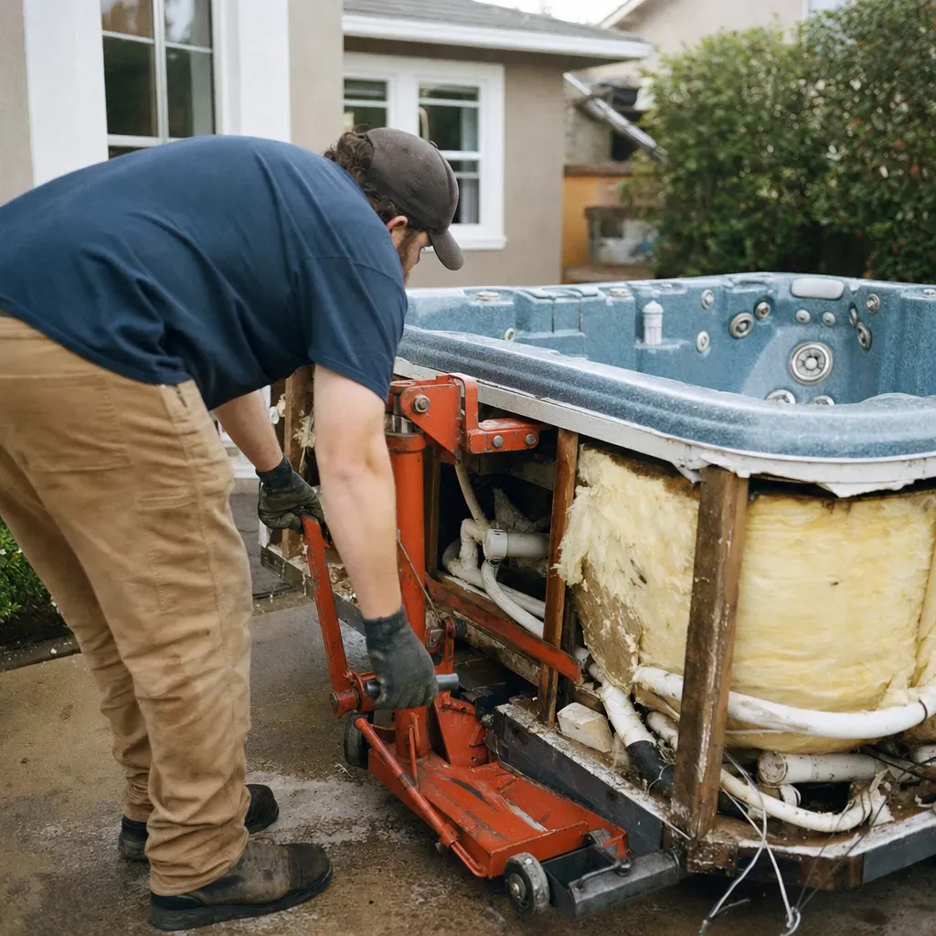 Hot Tub Removal — Junk Removal Santa Rosa CA